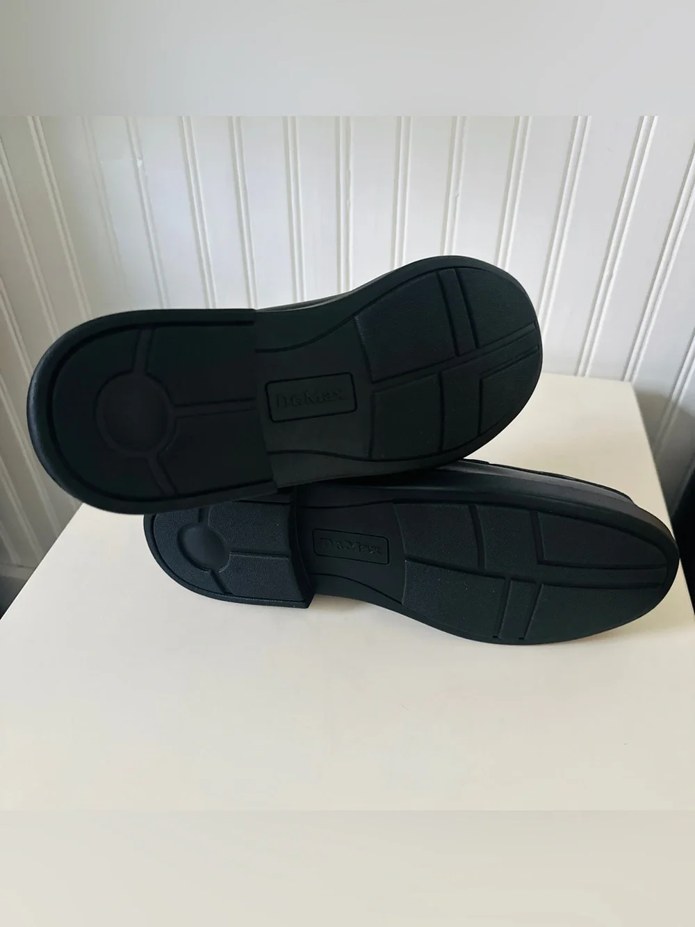 🔥Dr. Max Black Comfort Walking Shoes with Velcro Strap🖤